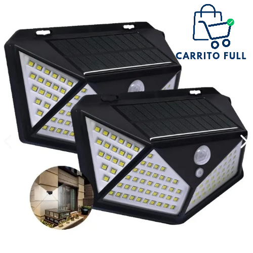 Lámpara de pared LED solar X2