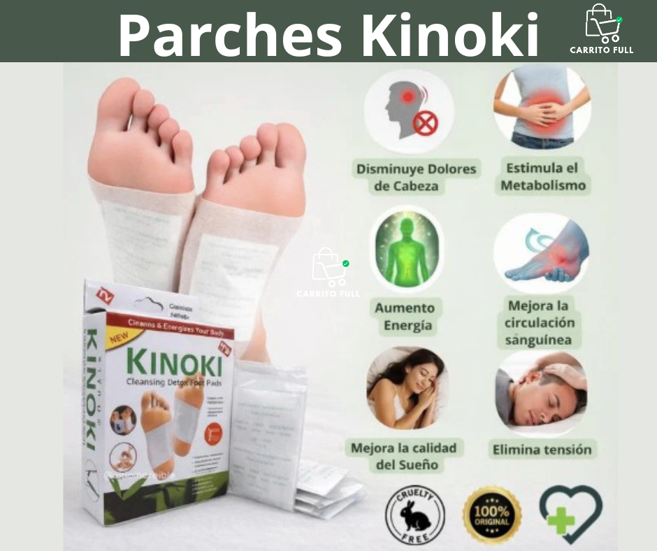 Parche Desintoxicante Kinoki