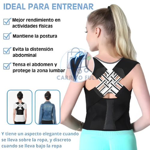 Corrector de postura chaleco