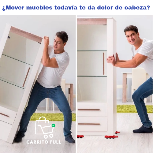 Set Para Mover Artefactos Muebles Pesado