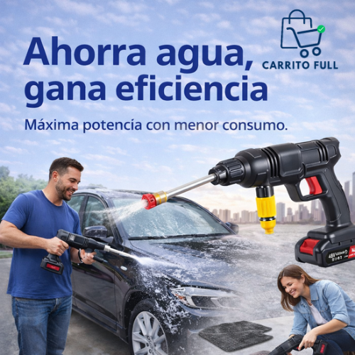 Hidrolavadora portatil 2 baterias